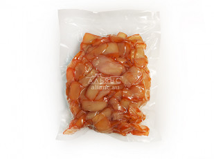 Камбала (филе): Осьминог (ломтики из филе кальмара)