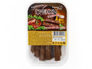 Японские снеки и крекеры: Сурские гренки Телятина на гриле (100 гр)