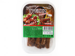 СНАПСЫ гренки со вкусом холодец и хрен: Сурские гренки Шашлык (100 гр)
