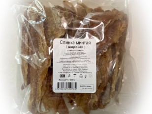 Гренки черные со вкусом аджики: Минтай спинка широкая (МиЛара)