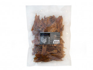 Шашлычок из толстолобика холодного копчения: Мясо (АЛЬЯНС) вяленое индейка с халапеньо (500гр)