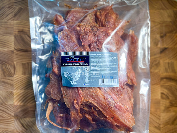 Мясо (АЛЬЯНС) вяленое курица 500гр "С халапеньо" в Прокопьевске