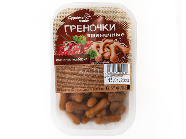 Сурские (ПШЕНИЧНЫЕ) Копченая колбаска (100 гр) в Прокопьевске