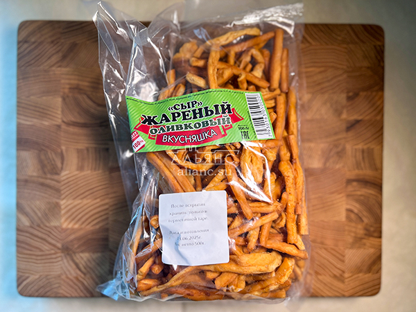 Жареный сыр "ВКУСНЯШКА" (Оливковый) 500гр. в Прокопьевске