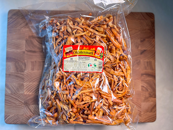 Нитка ЖАРЕНАЯ "Тайский перец" Oktobersnack 1 кг (сырный продукт) в Прокопьевске