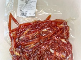 Кнуты  Салями Томатис 50 гр: Мясо Соломка свиная 