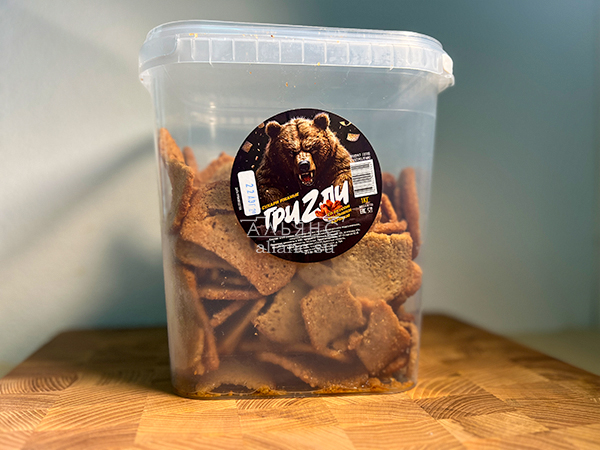 Ведро Ржаные гренки со вкусом Крылышки Барбекю (1 кг) в Прокопьевске