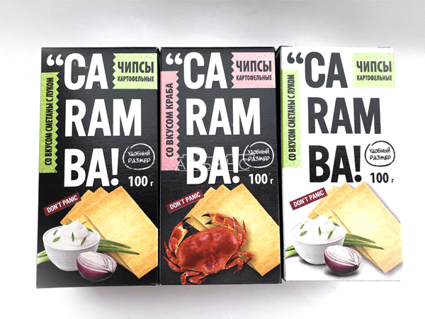 Чипсы "CARAMBA" ассорти 100 гр. в Прокопьевске